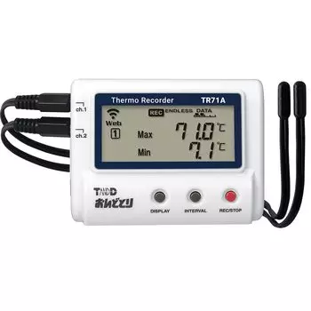 Регистратор температуры T&D Tondori Wireless LAN TR71A (старая модель TR71WB)