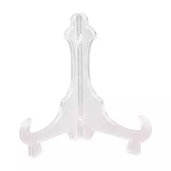 Регулировка держателя этикетки Прочные прозрачные кухонные инструменты Декоративные инструменты Сложите надежно Акриловый кронштейн Панель кронштейна
