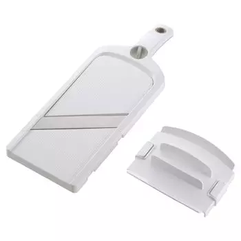 Регулировка толщины нарезки KAI KAI Variable Wide с защитой для пальцев KAI KITCHEN Сделано в Японии DH8026 белый