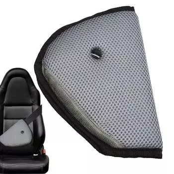 Регулировки ремней безопасности Съемный автомобильный шейный треугольник позиционер Регулятор Автоматический плечевой ремень безопасности Подушка для ремня безопасности для детей красный