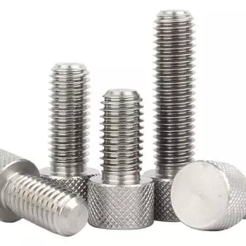 Регулировочный болт из нержавеющей стали с накатанной головкой M2-M8 M2*4