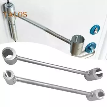 Регулировочный ключ для дверных петель Прочная конструкция Эргономичный дизайн Гаечный ключ Инструмент для регулировки дверных петель A