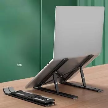 Регулируемая алюминиевая подставка для ноутбука и планшета с теплоотводом N3 small белый