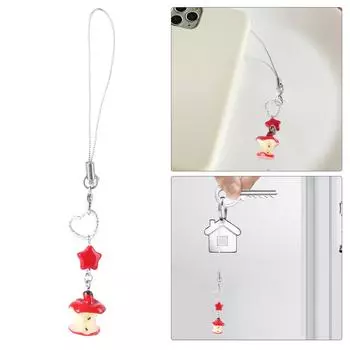 Регулируемая длина телефона подвеска художественная бусина телефон брелок уникальный телефон ремешки шнурок украшение