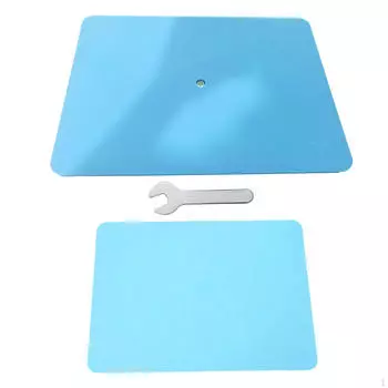 Регулируемая доска для выравнивания поверхности для художественных проектов, стол для творчества 16 x 12 Blue and Grey