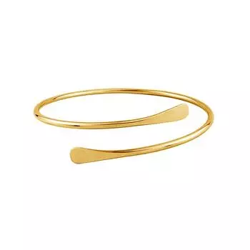 Регулируемая филигранная манжета на руку Rocking Egypt Swirl, открытый браслет золотой