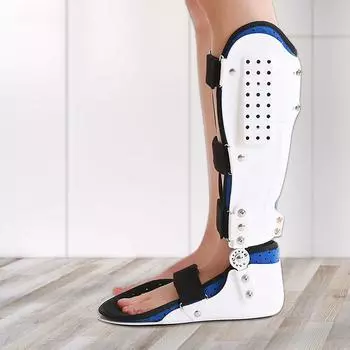 Регулируемая фиксация голеностопного сустава, фиксация перелома лодыжки, реабилитация, дышащий медицинский корректор для поддержки стопы, инструмент M