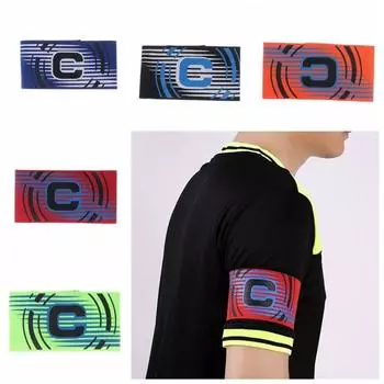 Регулируемая футбольная капитанская повязка на руку профессиональная капитанская групповая повязка на руку футбольные подарки оранжевый