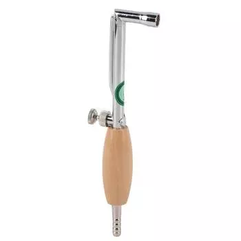 Регулируемая газовая горелка с деревянной ручкой, сварочная горелка для изготовления ювелирных изделий, паяльный инструмент (S)