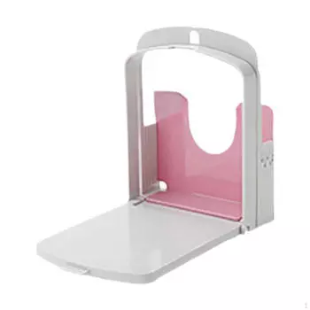 Регулируемая хлеборезка для выпечки и бубликов на кухне розовый