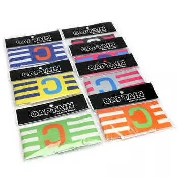 Регулируемая капитанская повязка на руку капитанская повязка на руку для футбола взрослых детей мальчиков девочек Blue