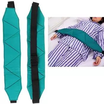 Регулируемая кровать, ограждение, ремни безопасности, ремни безопасности для пациентов, инвалидные коляски, сиденье, удерживающие талию, фиксирующие ремни для ухода за пожилыми людьми 2.68m зелёный