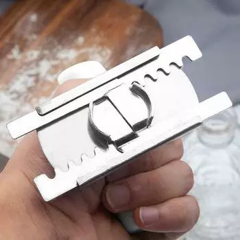 Регулируемая крышка открывалка для бутылок и банок из нержавеющей стали захват кухонный инструмент для удаления зелёный