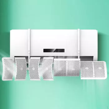 Регулируемая крышка вентиляционного отверстия кондиционера для эффективного управления потоком воздуха without Cotton