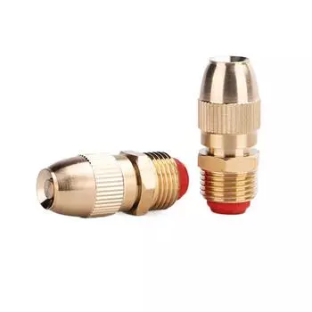 Регулируемая латунная распылительная насадка для полива сада, распылительная насадка для капельного орошения, медные разбрызгиватели