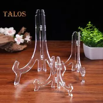 Регулируемая легкая тарелка, стенд, складной орнамент, домашний декор, аксессуар для изображения S чёрный