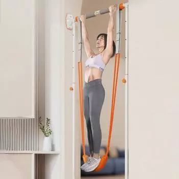 Регулируемая лента для подтягивания для мужчин и женщин, вспомогательный ремень для подтягивания, домашний тренажерный зал, силовые тренировки, турник, эластичная лента сопротивления A