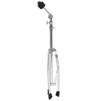 Регулируемая металлическая стойка-тренога для барабанных тарелок, съемный держатель, аксессуар для музыкального инструмента