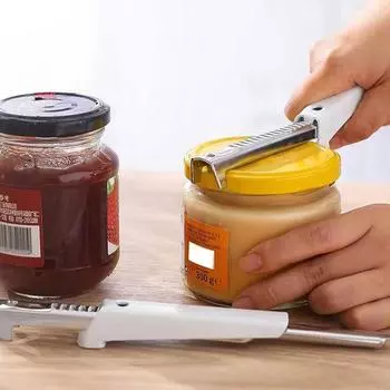 Регулируемая многофункциональная открывалка для бутылок, крышки из нержавеющей стали, открывалка для банок, трудосберегающий винт, консервный нож для кухонных инструментов