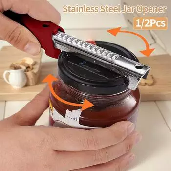 Регулируемая многофункциональная открывалка для бутылок, крышки из нержавеющей стали, открывалка для банок, трудосберегающий винт, консервный нож для кухонных инструментов