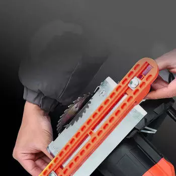 Регулируемая направляющая основания режущего станка, зажим для позиционирования фрезерной дисковой пилы, максимальный зажим 23 см