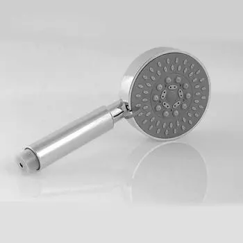 Регулируемая насадка для душа с 5 струями, набор для экономии воды, многофункциональный ABS Boost, отверстие для силикагеля, дождевой фильтр, насадка для душа, водосберегающие аксессуары для ванной комнаты серебряный