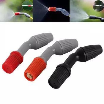 Регулируемая насадка для распылителя, коническая плоская насадка, сменная насадка для распылителя, садоводство, полив, применение пестицидов, фитинги