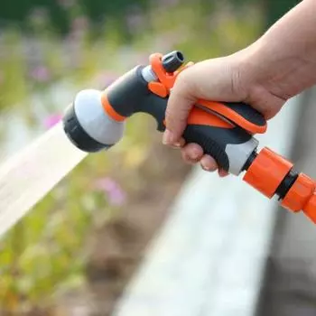 Регулируемая насадка для шланга, нейлоновый распылитель для очистки автомобиля от брызг для патио