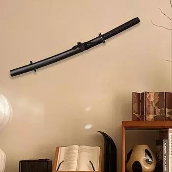Регулируемая настенная стойка для мечей, держатель для демонстрации, аксессуар для всех типов мечей, комплект из 2 предметов, организация дома