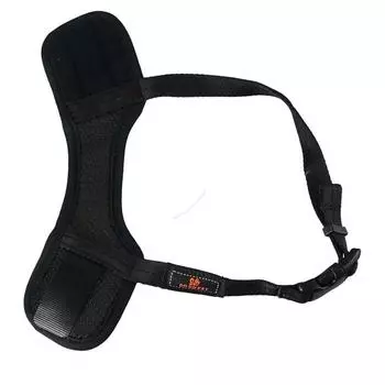 Регулируемая нейлоновая сетка для собак, дышащая защита от лая, намордник для собак, маска для рта для домашних животных M чёрный