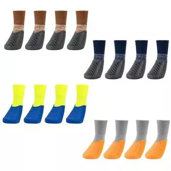 Регулируемая обувь для собак, нескользящая, водонепроницаемая, резиновая, для кошек, собак, носки, подошва для чихуахуа, щенков, кошек, сапоги для дождя и снега, товары для животных XS