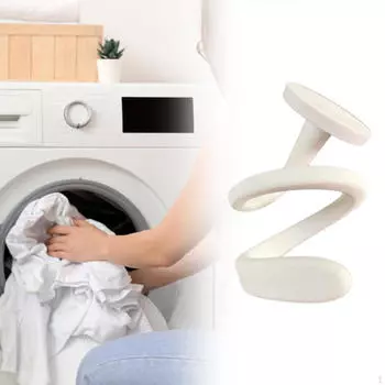 Регулируемая опора для дверцы стиральной машины, держатель дверцы стиральной машины, держите открытым белый