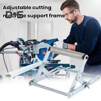 Регулируемая опорная рама для режущего станка, подставка для настольной пилы, складная высокоустойчивая опорная стойка для режущего станка, держатель для угловой шлифовальной машины S