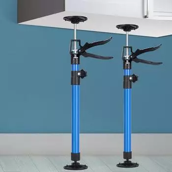 Регулируемая опорная стойка 2шт., домкраты для шкафа, диапазон высоты шкафа 118-123,23 дюйма жёлтый