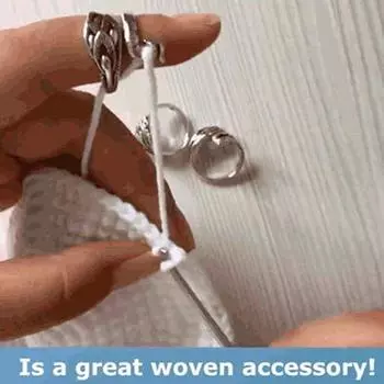 Регулируемая петля для вязания крючком, петля для вязания павлина, аксессуар