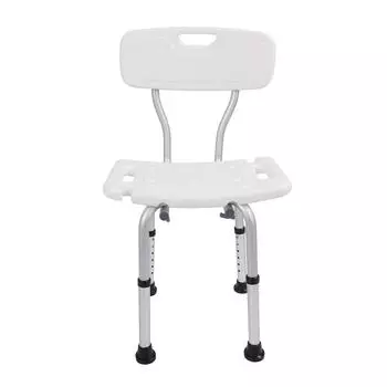 Регулируемая по высоте спинка для ванны, нескользящее кресло для ванны, 250 фунтов, алюминиевый сплав, душ