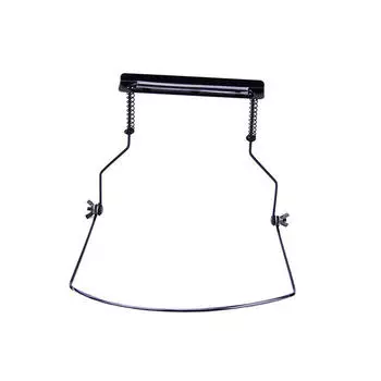 Регулируемая подходящая подставка для крепления в стойку для гармошки на 10 отверстий чёрный