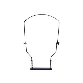 Регулируемая подставка для держателя гармоники с 10 отверстиями чёрный