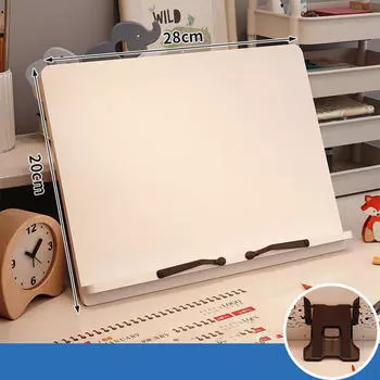 Регулируемая подставка для книг для чтения и приготовления пищи дома или в школе S