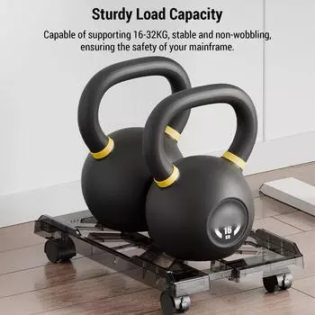 Регулируемая подставка для компьютера с колесами, держатель для мобильного ПК для дома и офиса, увеличивающий высоту белый/чёрный