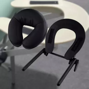 Регулируемая подставка для лица и подушка для массажного стола, портативный подголовник СПА PP Cradle