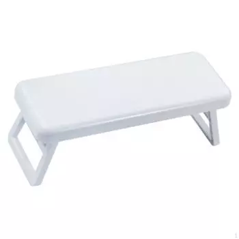 Регулируемая подставка для ногтей для профессиональных маникюрных столов белый