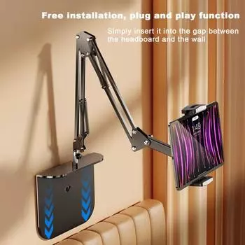 Регулируемая подставка для планшета, держатель для кровати, прикроватная подставка для телефона, эластичный зажим для дивана, телефон A