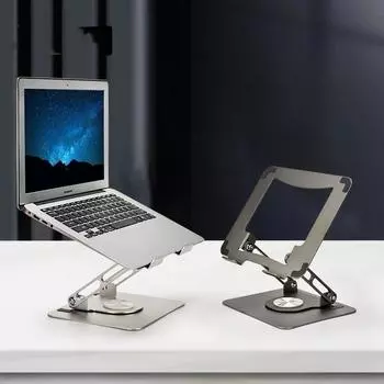 Регулируемая подставка для планшета и ноутбука с охлаждающей подставкой