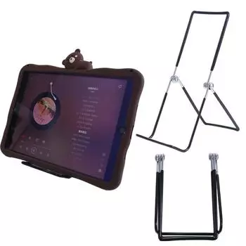 Регулируемая подставка для планшета, многофункциональный кронштейн для сотового телефона, поддержка просмотра телевизора чёрный