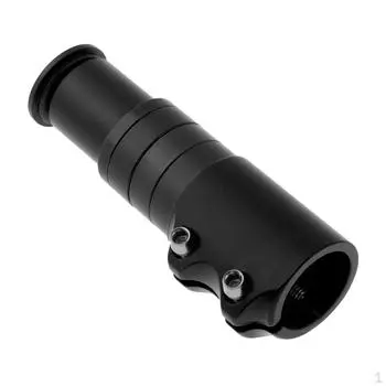 Регулируемая подставка для руля велосипеда, удлинитель выноса выноса велосипедной вилки из алюминиевого сплава - черный