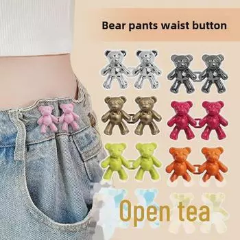 Регулируемая пряжка на талии без проколов для джинсов