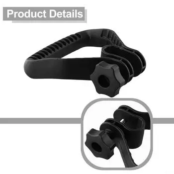 Регулируемая ручка черного цвета, эргономичное крепление