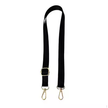 Регулируемая ручка для стильной сумки через плечо чёрный