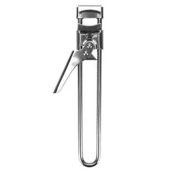 Регулируемая ручная открывалка для крышек банок из нержавеющей стали, открывалка для консервных банок, многофункциональные кухонные аксессуары